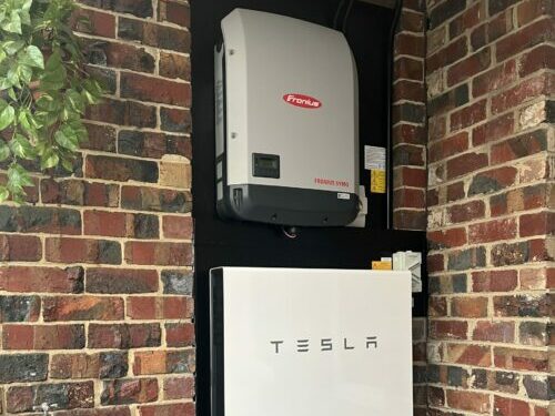 Tesla Battery Installation